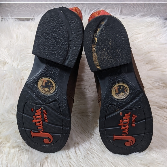 Gypsy Collection Bay Apache Roper Boots - #L9921 - Picture 5 of 5